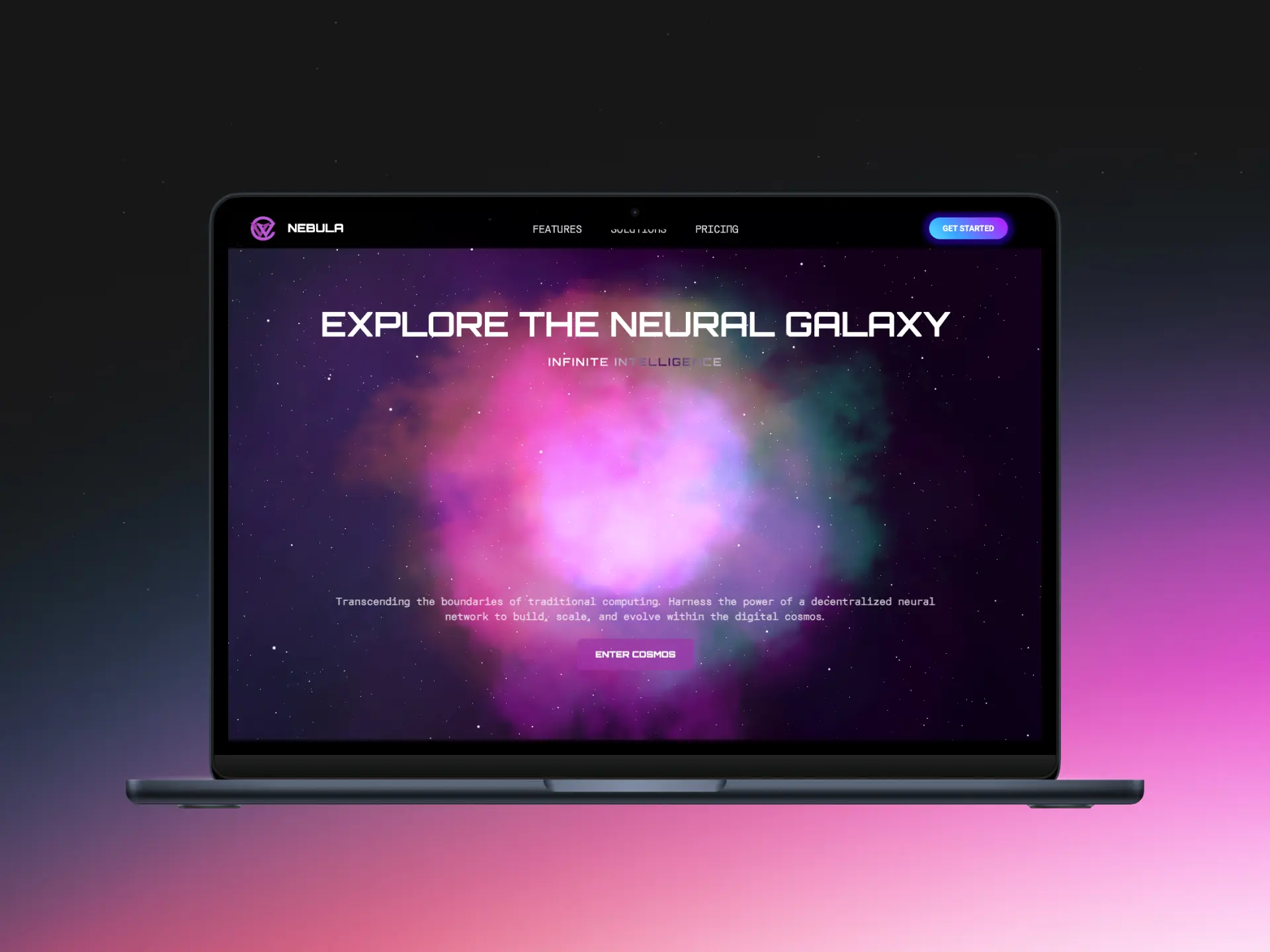 Nebula 3D Landing Page – Interactive 3D for Elementor & WordPress
