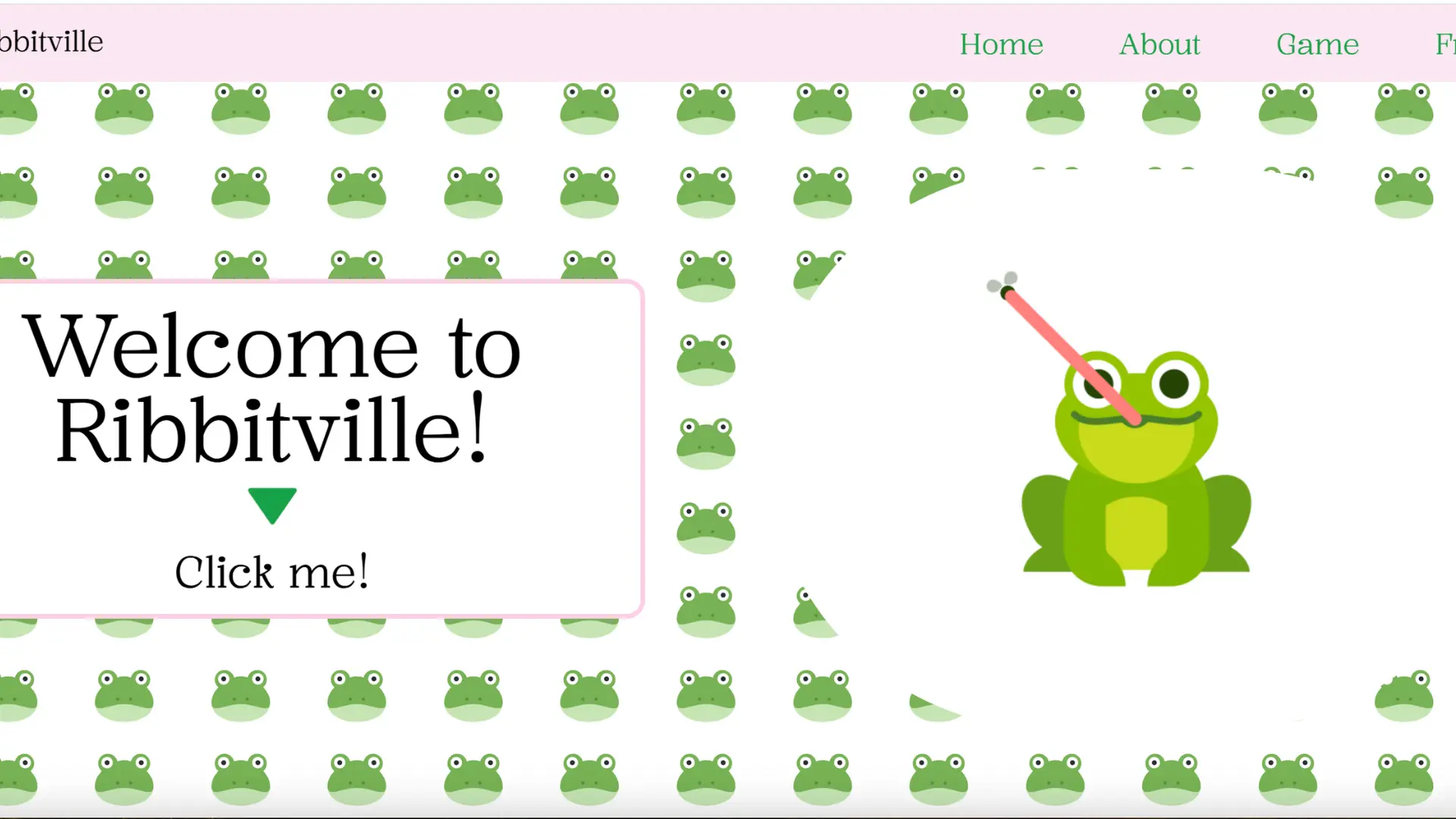 Frog Concept Website