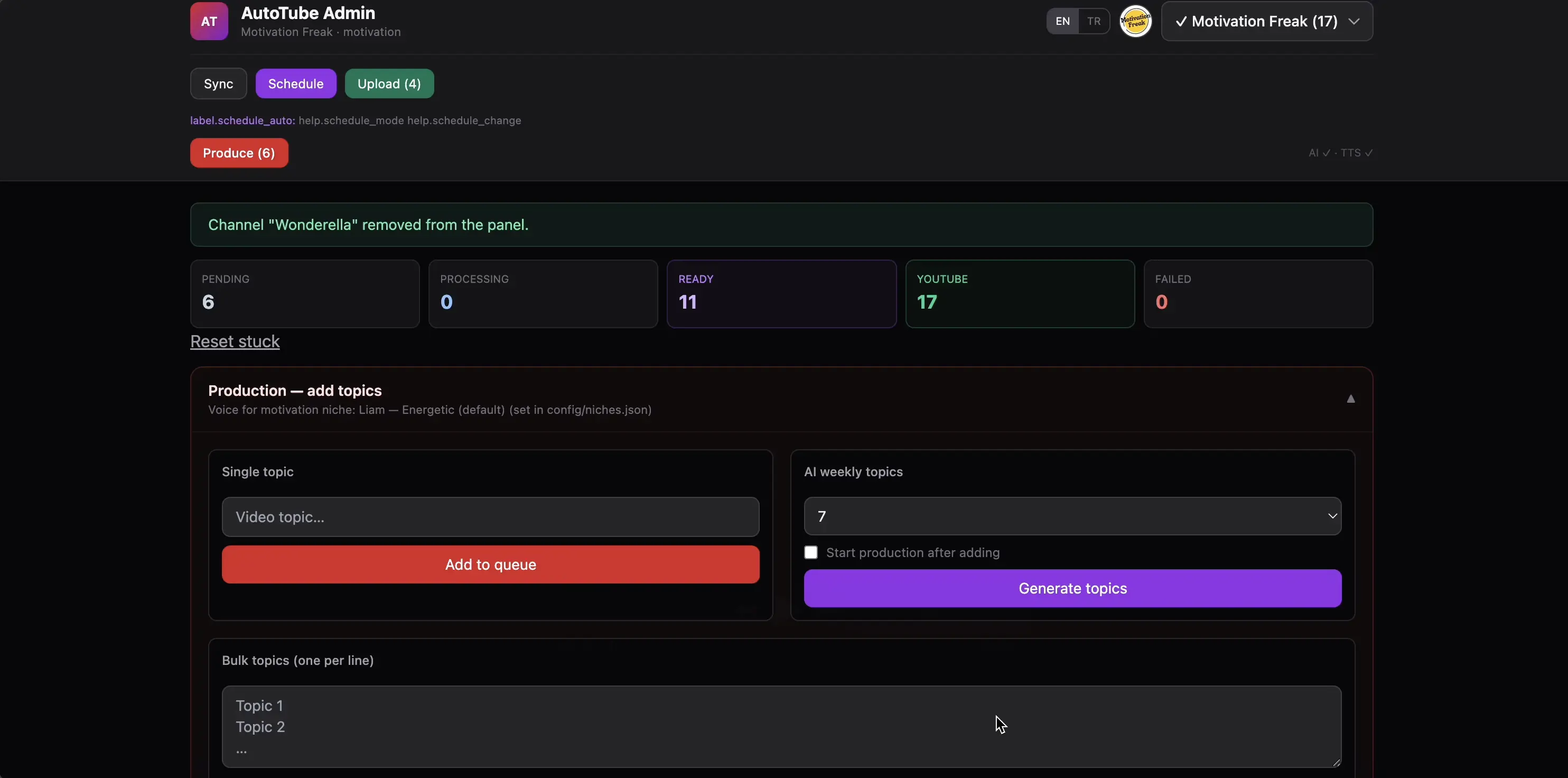 YouTube Shorts Automation