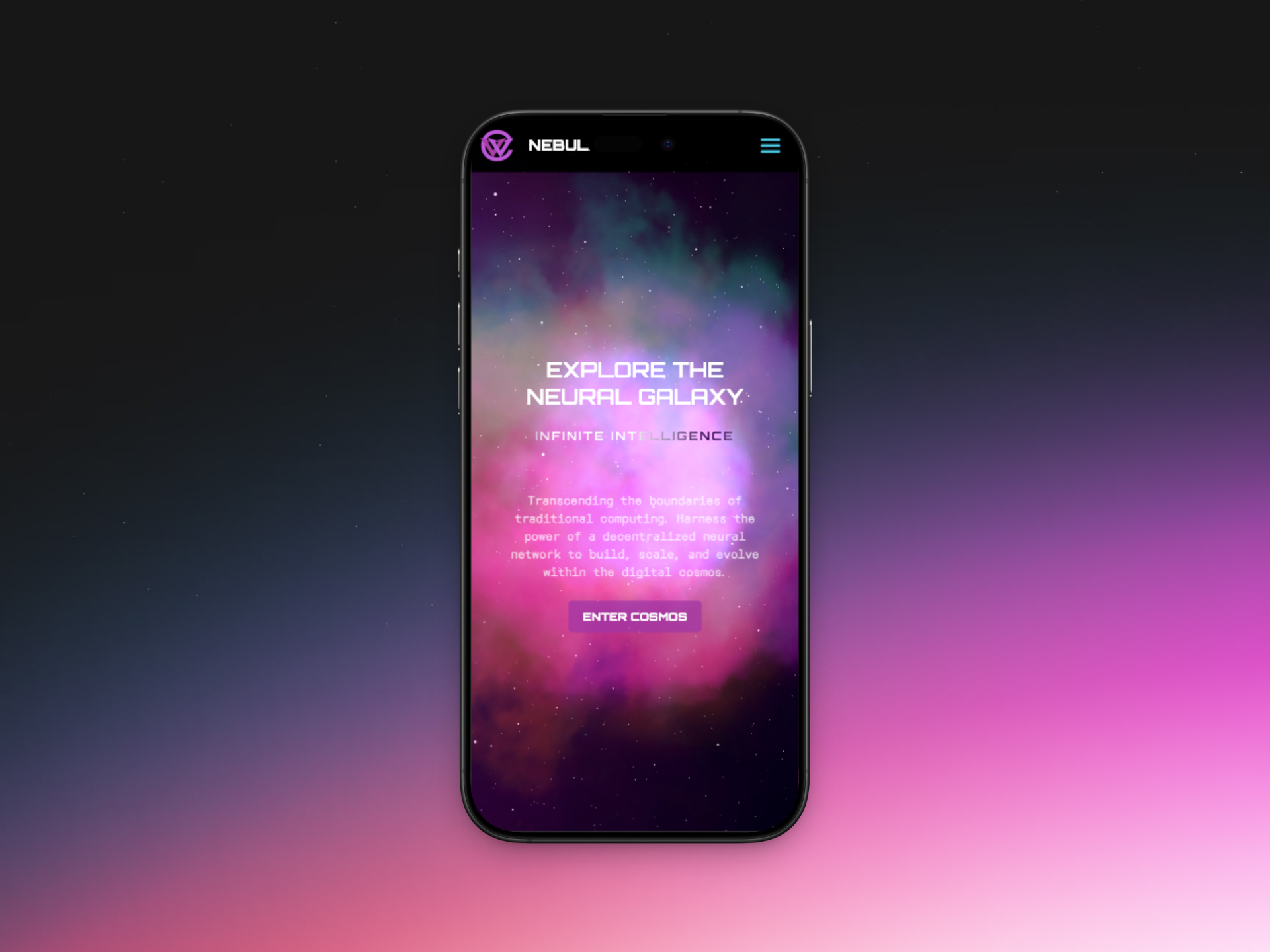 Nebula 3D Landing Page – Interactive 3D for Elementor & WordPress 2